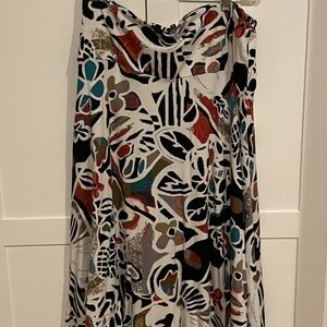 Size Medium Salaam Geometric Pattern Long Skirt